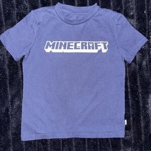 GAP Kids Blue Minecraft T-Shirt